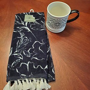 Towel and mug set